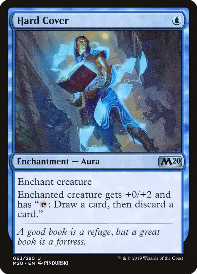 Hard Cover (63) [M20] - MTG Single