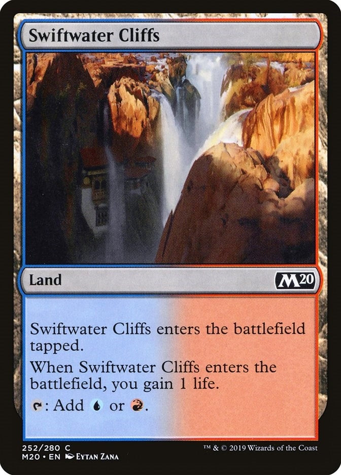 Swiftwater Cliffs (252) [M20] - MTG Single
