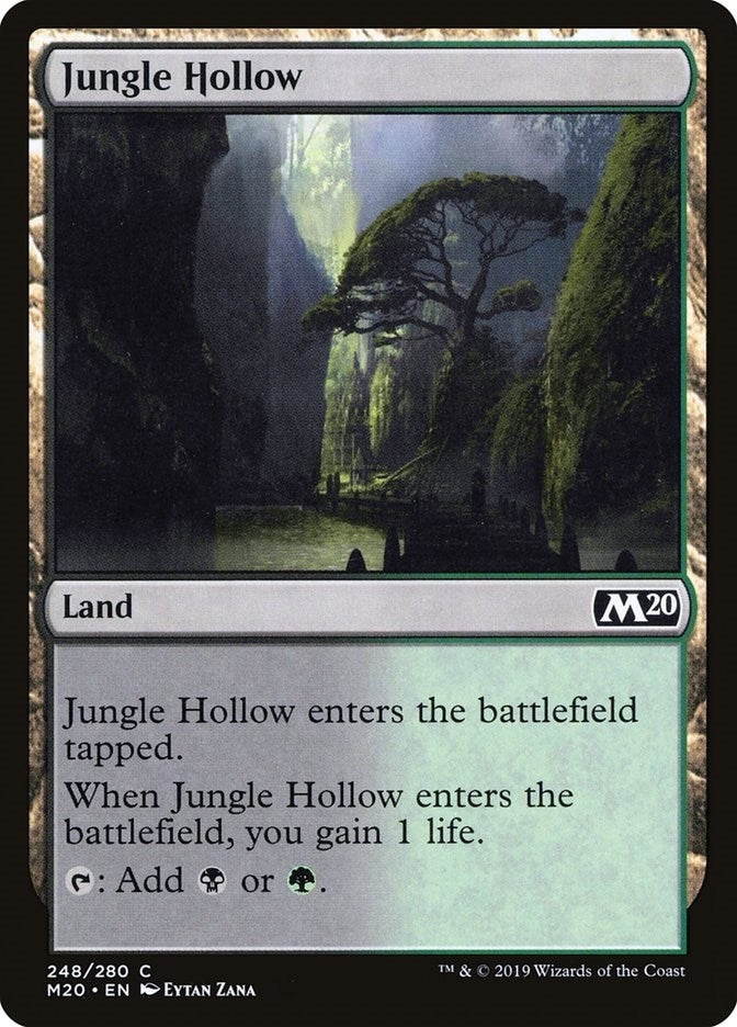 Jungle Hollow (248) [M20] - MTG Single