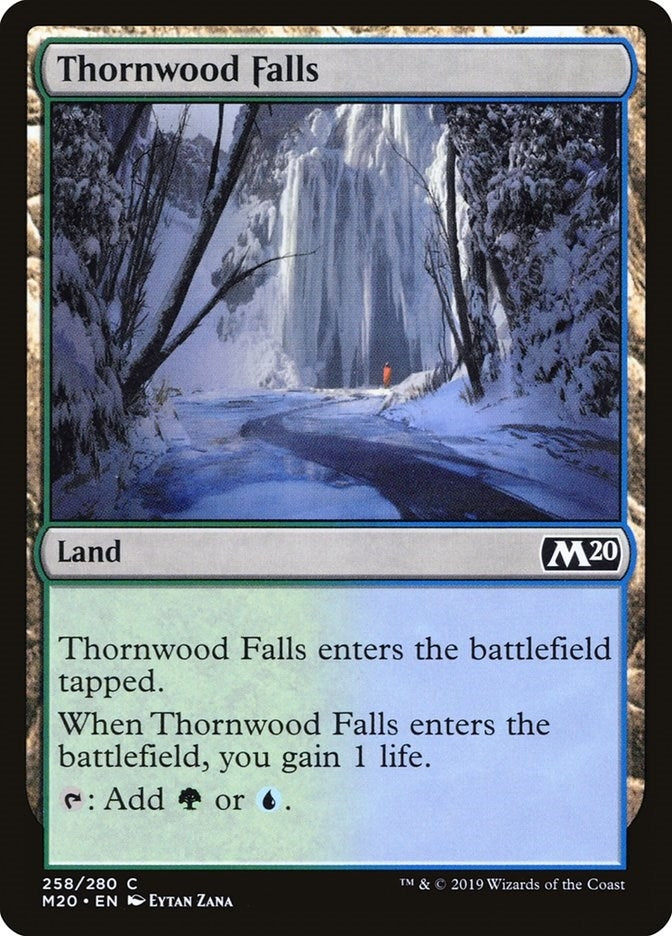 Thornwood Falls (258) [M20] - MTG Single
