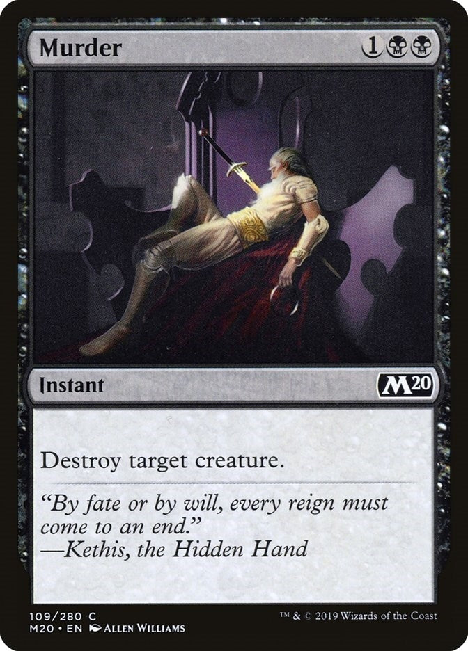 Murder (109) [M20] - MTG Single