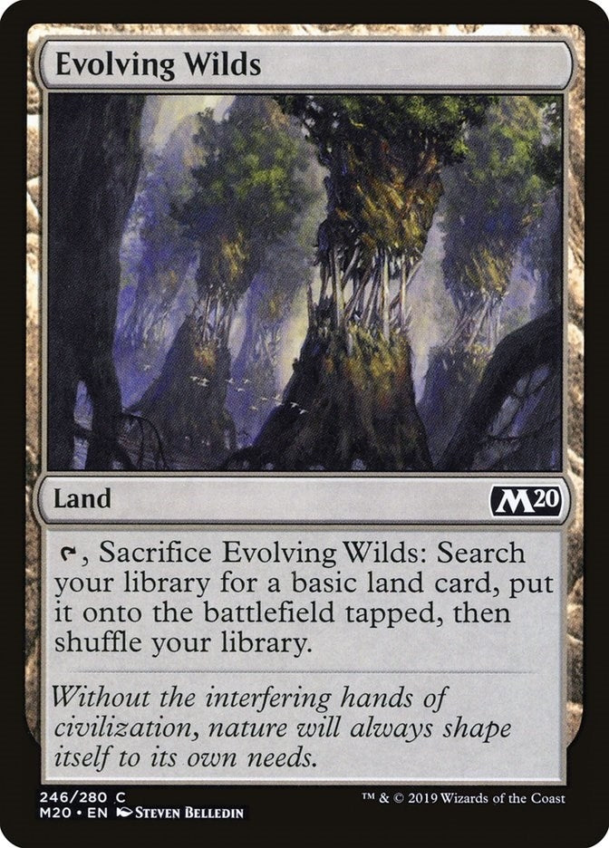 Evolving Wilds (246) [M20] - MTG Single