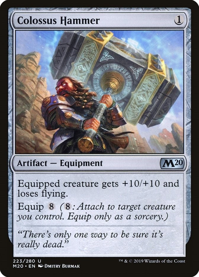 Colossus Hammer (223) [M20] - MTG Single