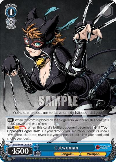 Catwoman (1065) [BNJ/SX0] - Weiss Schwarz Single