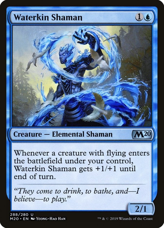Waterkin Shaman (288) [M20] - MTG Single