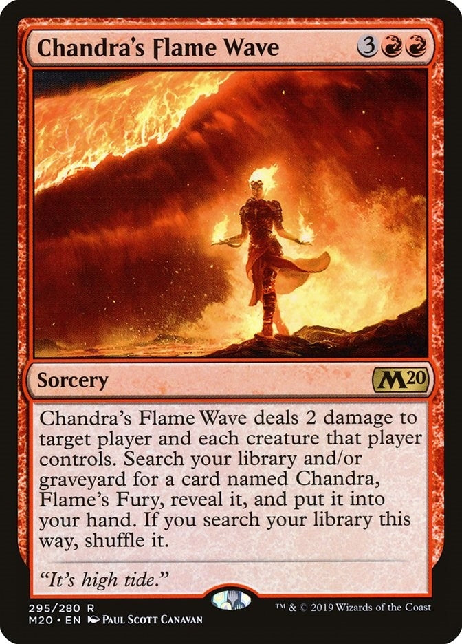 Chandra’s Flame Wave (295) [M20] - MTG Single