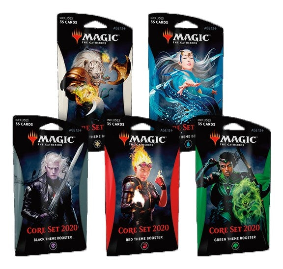 Core Set 2020 Theme Booster [Set of 5] [M20] - MTG Sealed