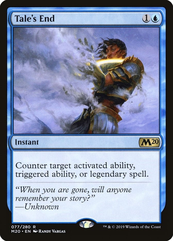 Tale’s End (77) [M20] - MTG Single