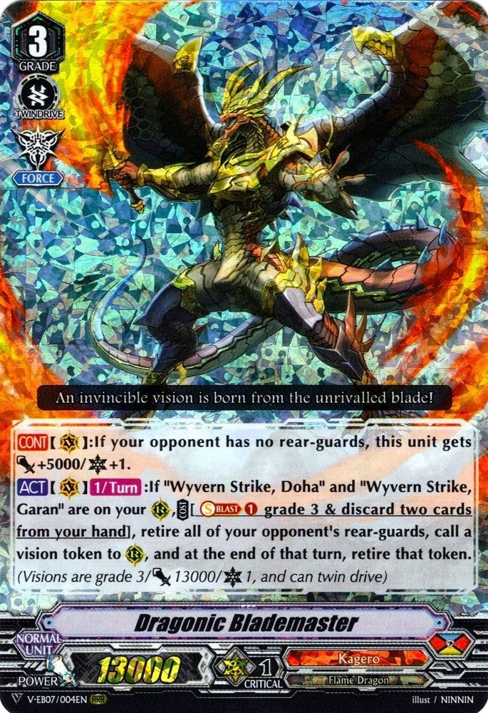 Dragonic Blademaster (7004) [V-EB07] - Cardfight Vanguard Single