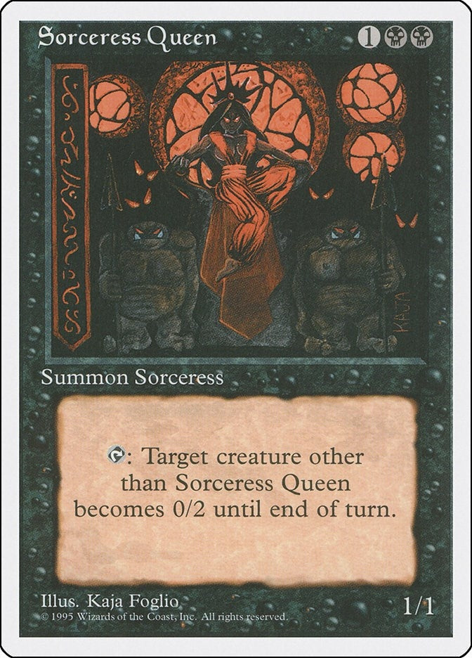 Sorceress Queen [4ED] - MTG Single