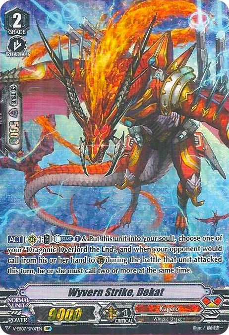 Wyvern Strike Dekat (SP) (707) [V-EB07] - Cardfight Vanguard Single