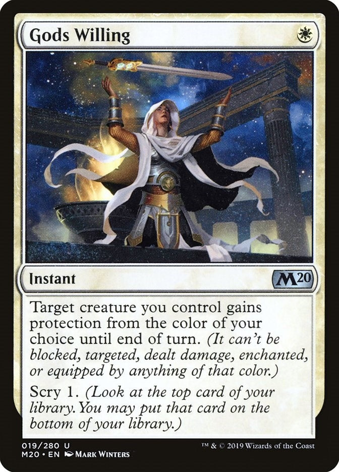 Gods Willing (19) [M20] - MTG Single