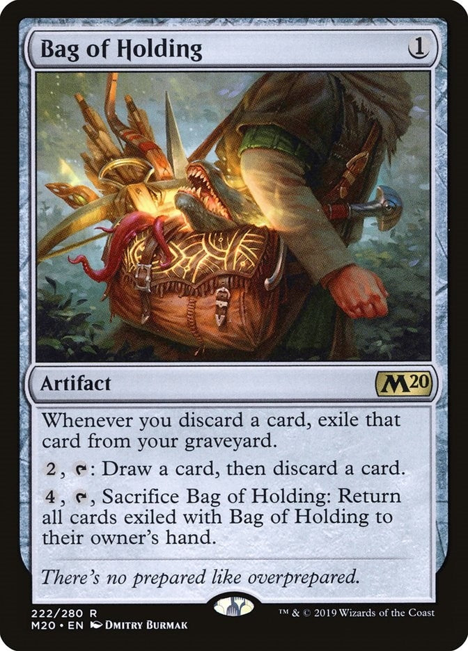 Bag of Holding (222) [M20] - MTG Single