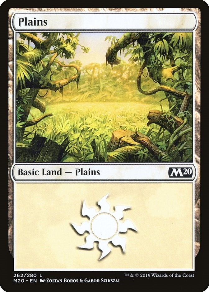 Plains (262) (262) [M20] - MTG Single