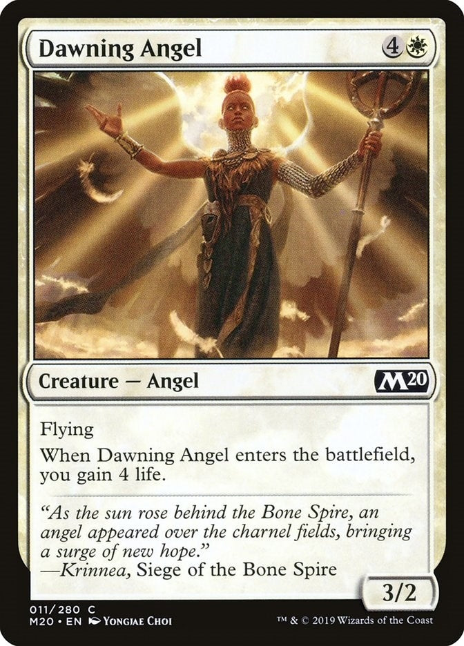 Dawning Angel (11) [M20] - MTG Single