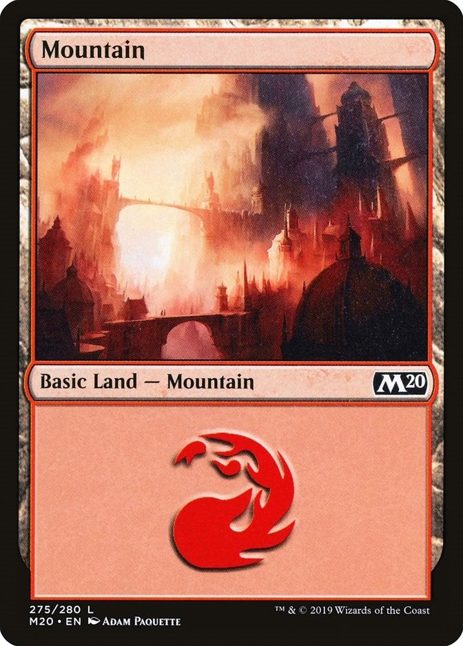 Mountain (275) (275) [M20] - MTG Single