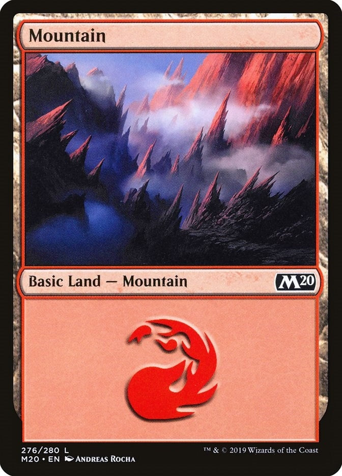 Mountain (276) (276) [M20] - MTG Single