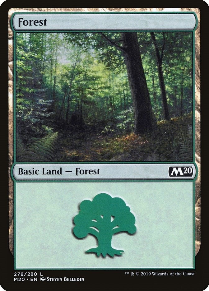 Forest (278) (278) [M20] - MTG Single