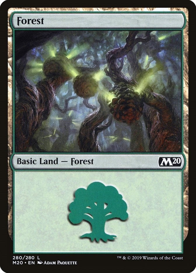 Forest (280) (280) [M20] - MTG Single