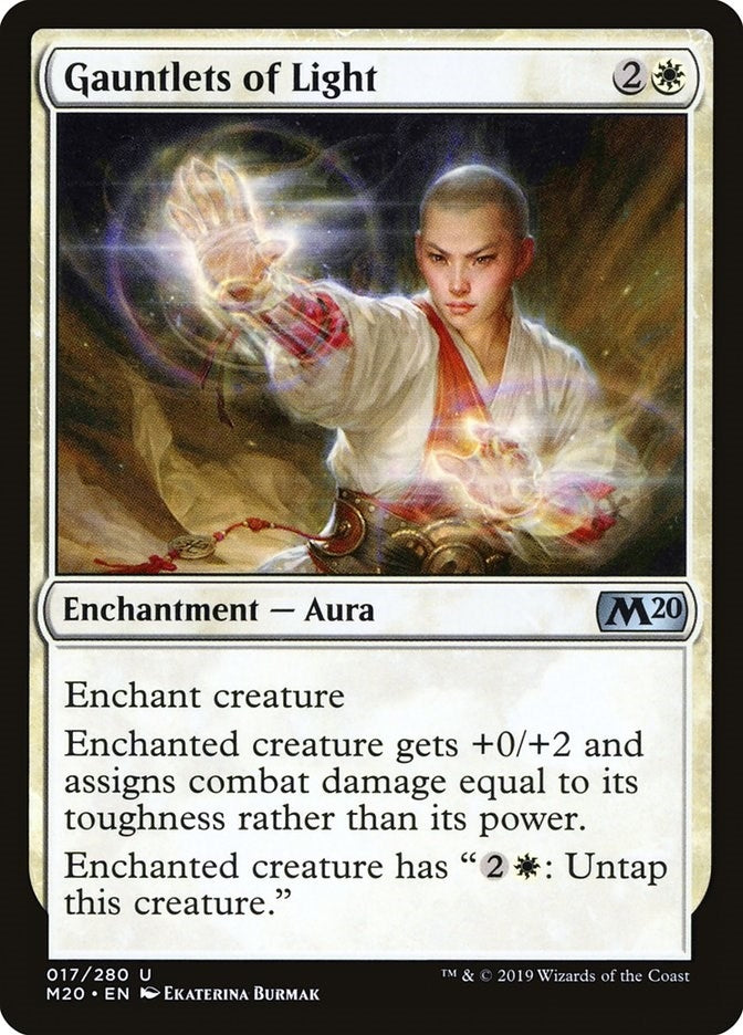 Gauntlets of Light (17) [M20] - MTG Single
