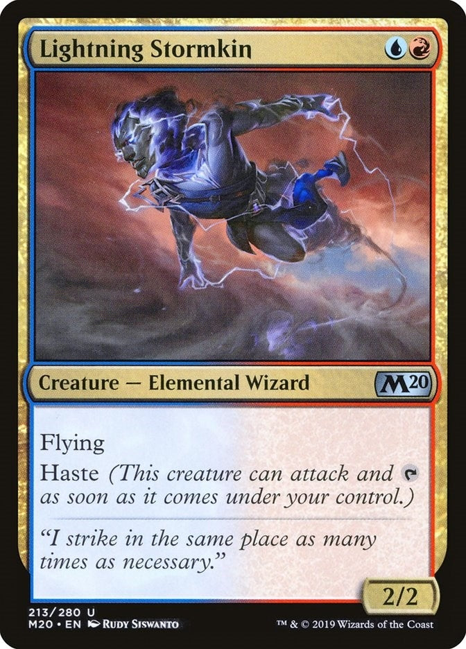Lightning Stormkin (213) [M20] - MTG Single