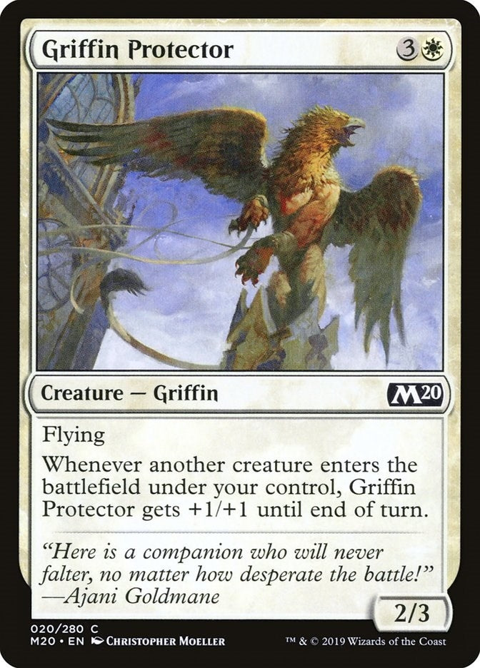 Griffin Protector (20) [M20] - MTG Single
