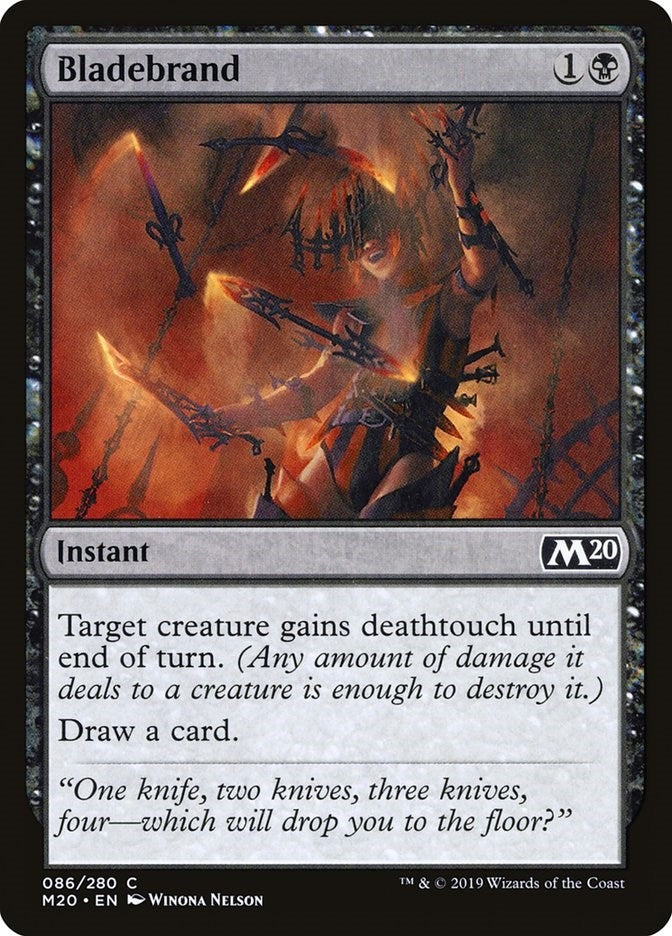 Bladebrand (86) [M20] - MTG Single
