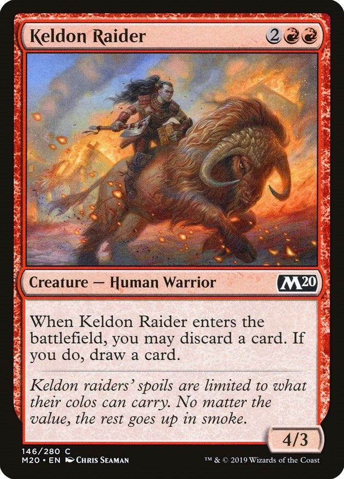 Keldon Raider (146) [M20] - MTG Single