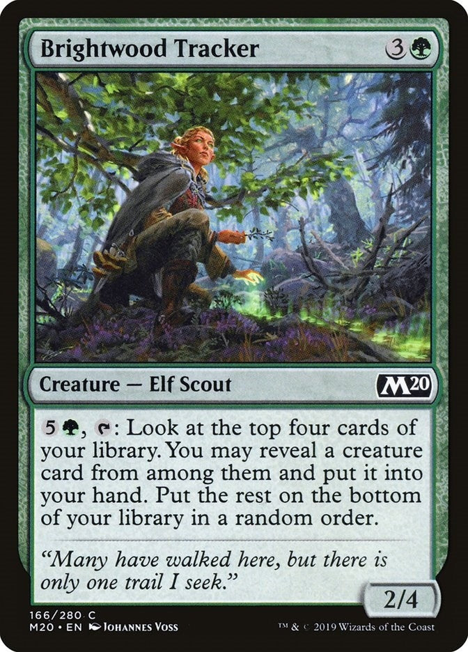 Brightwood Tracker (166) [M20] - MTG Single