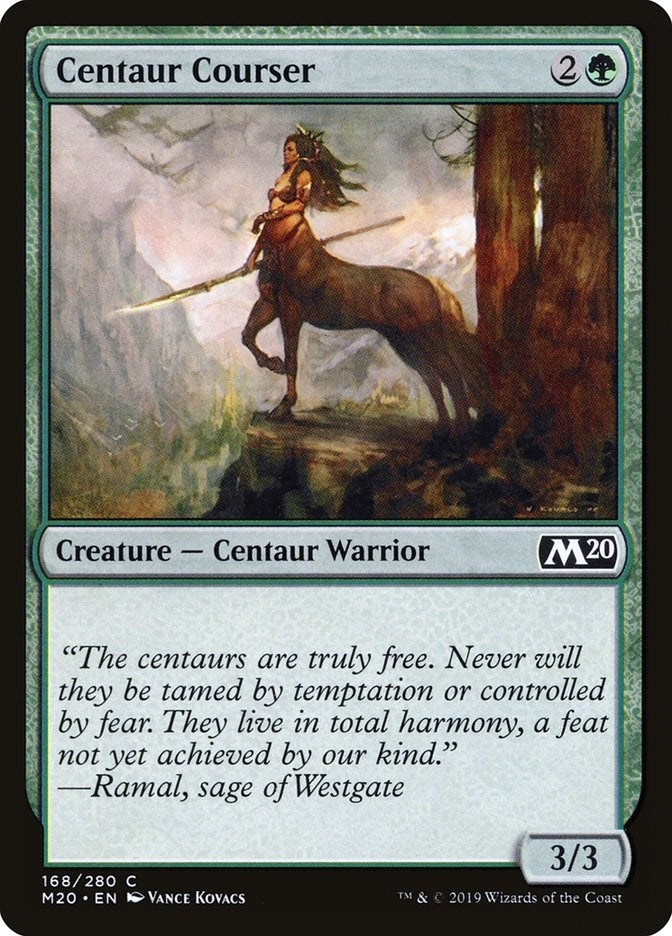 Centaur Courser (168) [M20] - MTG Single