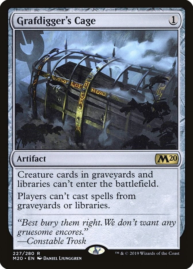 Grafdigger’s Cage (227) [M20] - MTG Single
