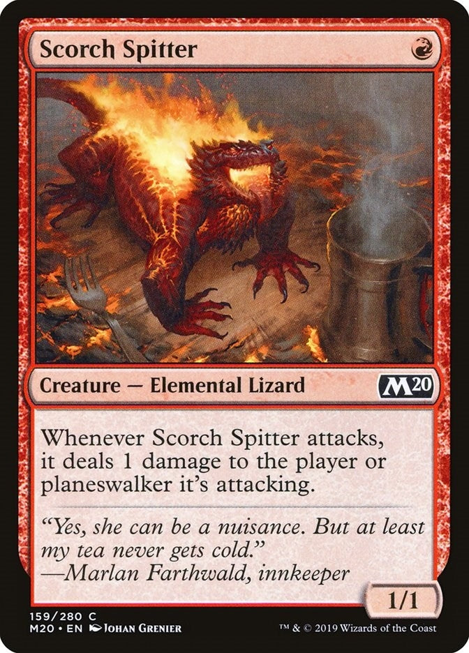 Scorch Spitter (159) [M20] - MTG Single