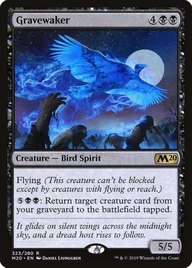 Gravewaker (323) [M20] - MTG Single