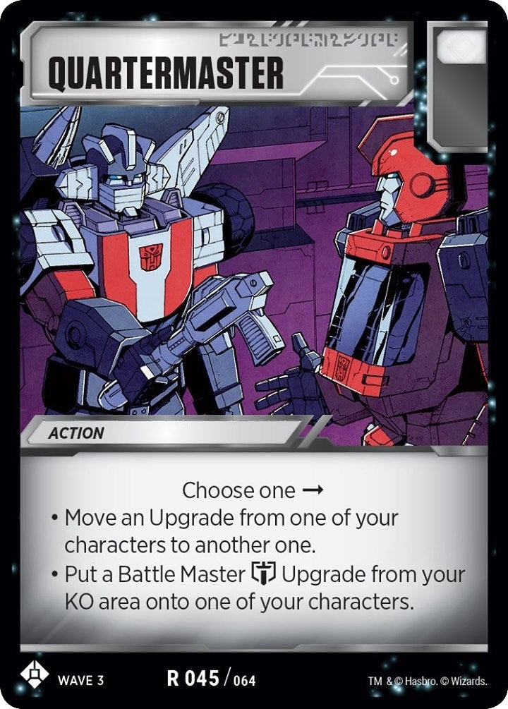 Quartermaster (45) [WFCS1] - Transformers TCG Single
