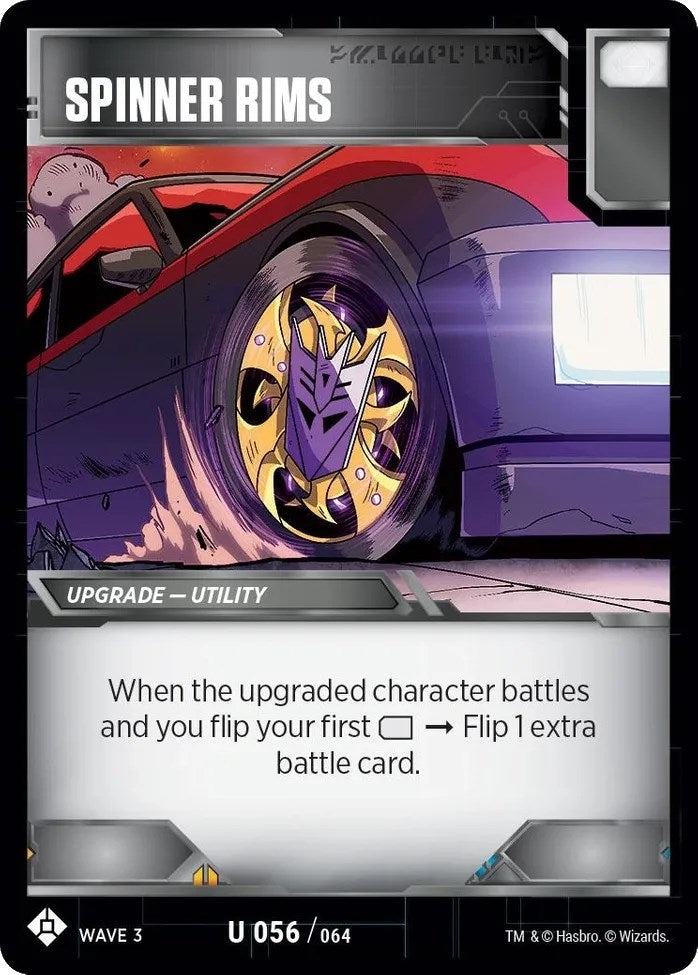 Spinner Rims (56) [WFCS1] - Transformers TCG Single