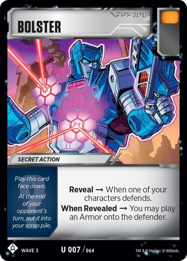 Bolster (7) [WFCS1] - Transformers TCG Single