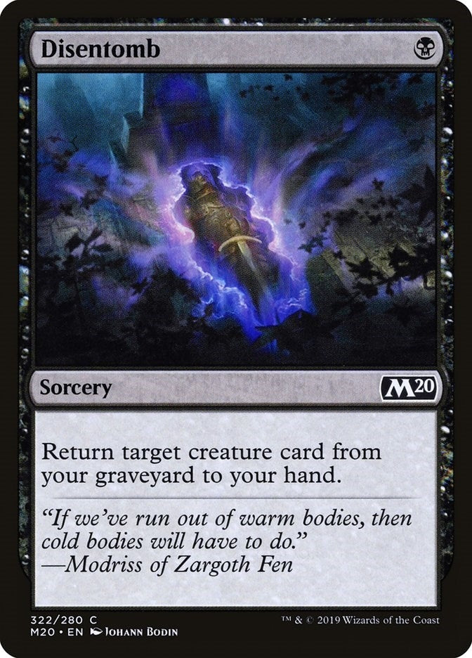 Disentomb (322) [M20] - MTG Single