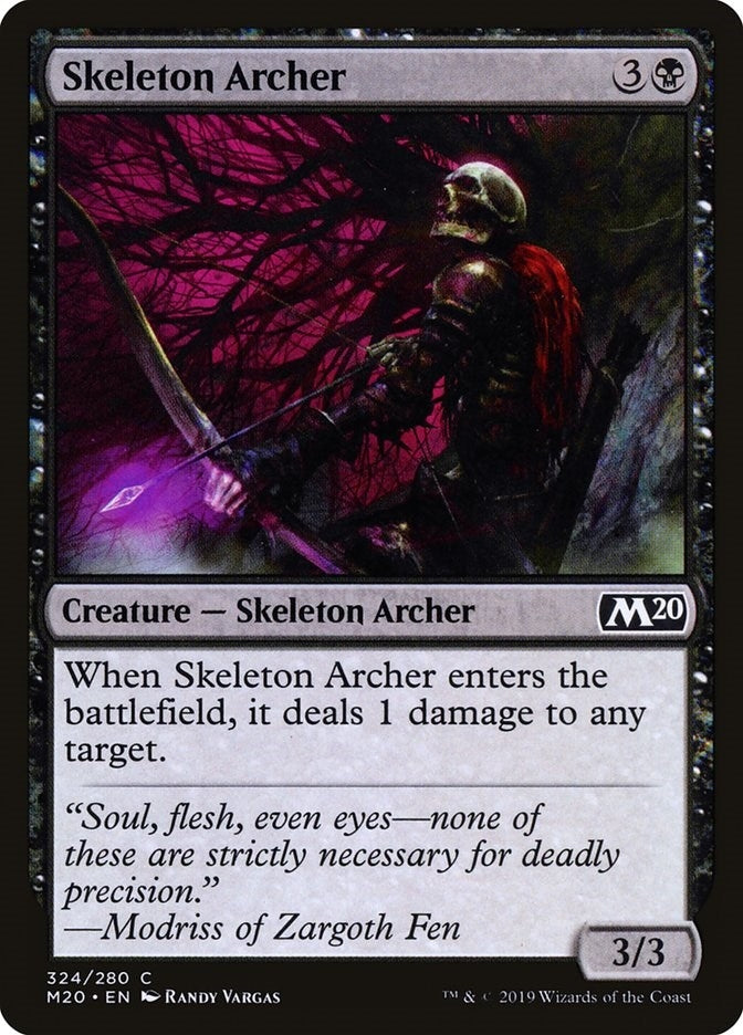 Skeleton Archer (324) [M20] - MTG Single