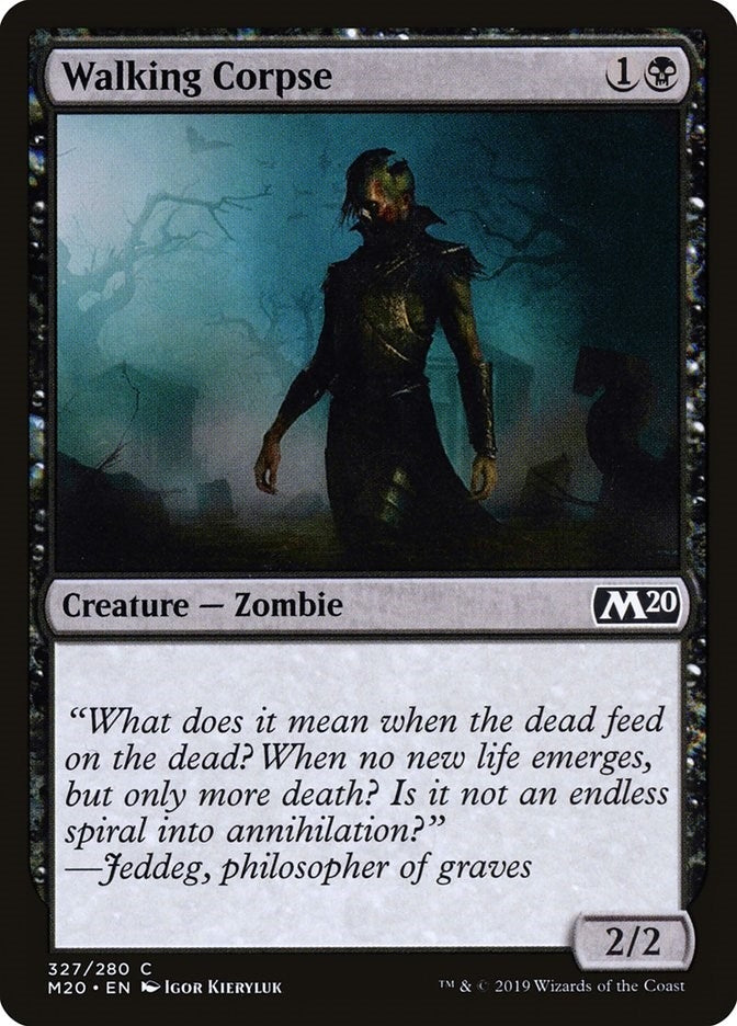Walking Corpse (327) [M20] - MTG Single