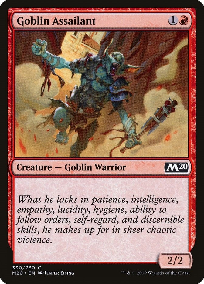 Goblin Assailant (330) [M20] - MTG Single