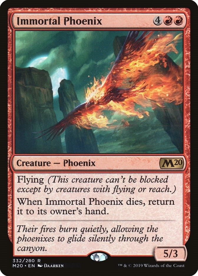 Immortal Phoenix (332) [M20] - MTG Single