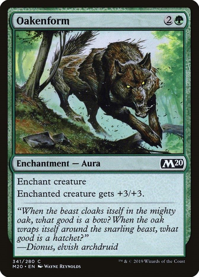 Oakenform (341) [M20] - MTG Single