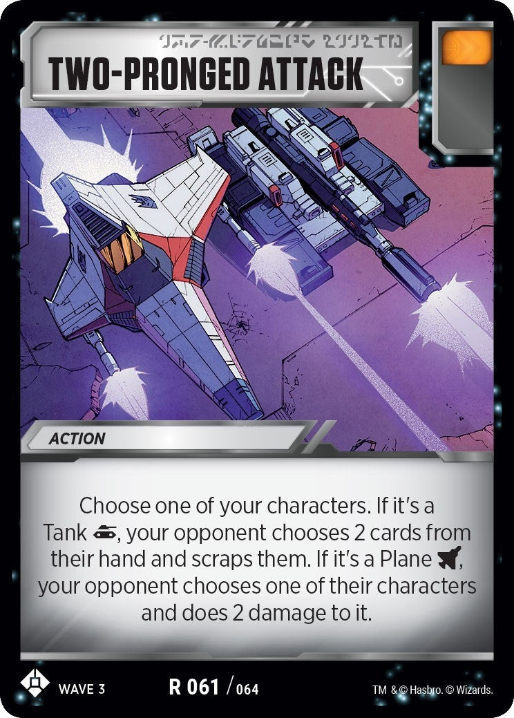 Two-Pronged Attack (61) [WFCS1] - Transformers TCG Single
