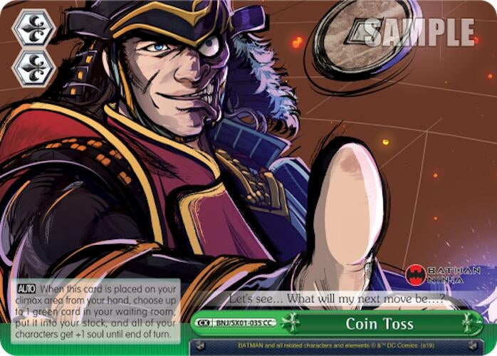 Coin Toss (1035) [BNJ/SX0] - Weiss Schwarz Single