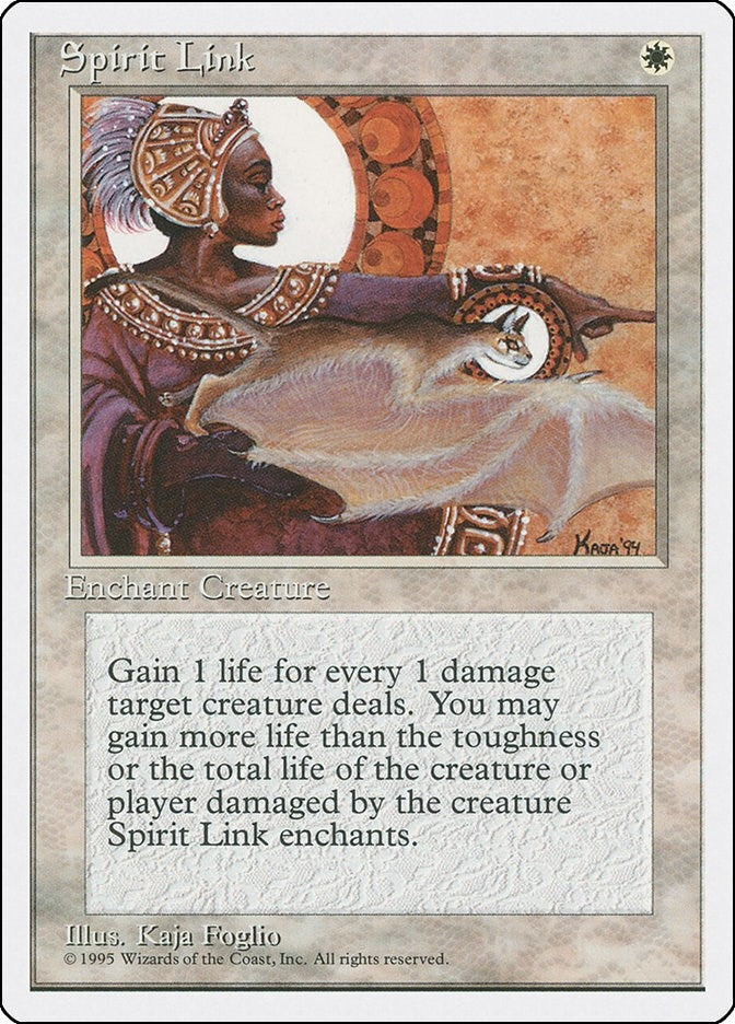 Spirit Link [4ED] - MTG Single