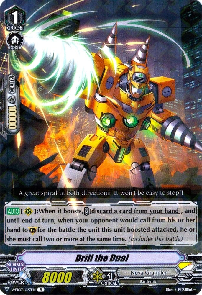 Drill the Dual (7027) [V-EB07] - Cardfight Vanguard Single
