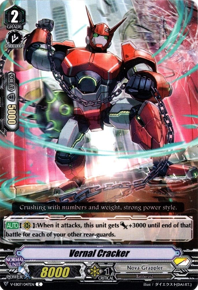 Vernal Cracker (7047) [V-EB07] - Cardfight Vanguard Single