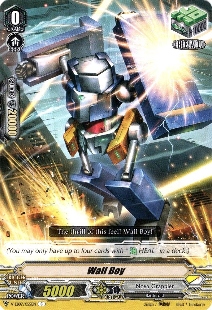 Wall Boy (7055) [V-EB07] - Cardfight Vanguard Single