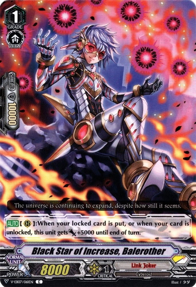 Black Star of Increase Balerother (7061) [V-EB07] - Cardfight Vanguard Single