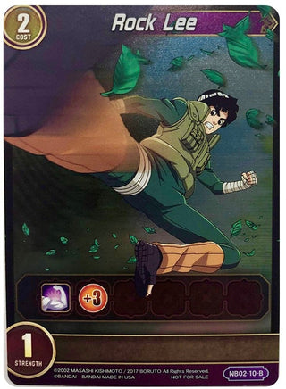 Rock Lee (NB02-10-B) (210) [NBTPC] - Chrono Clash System Single